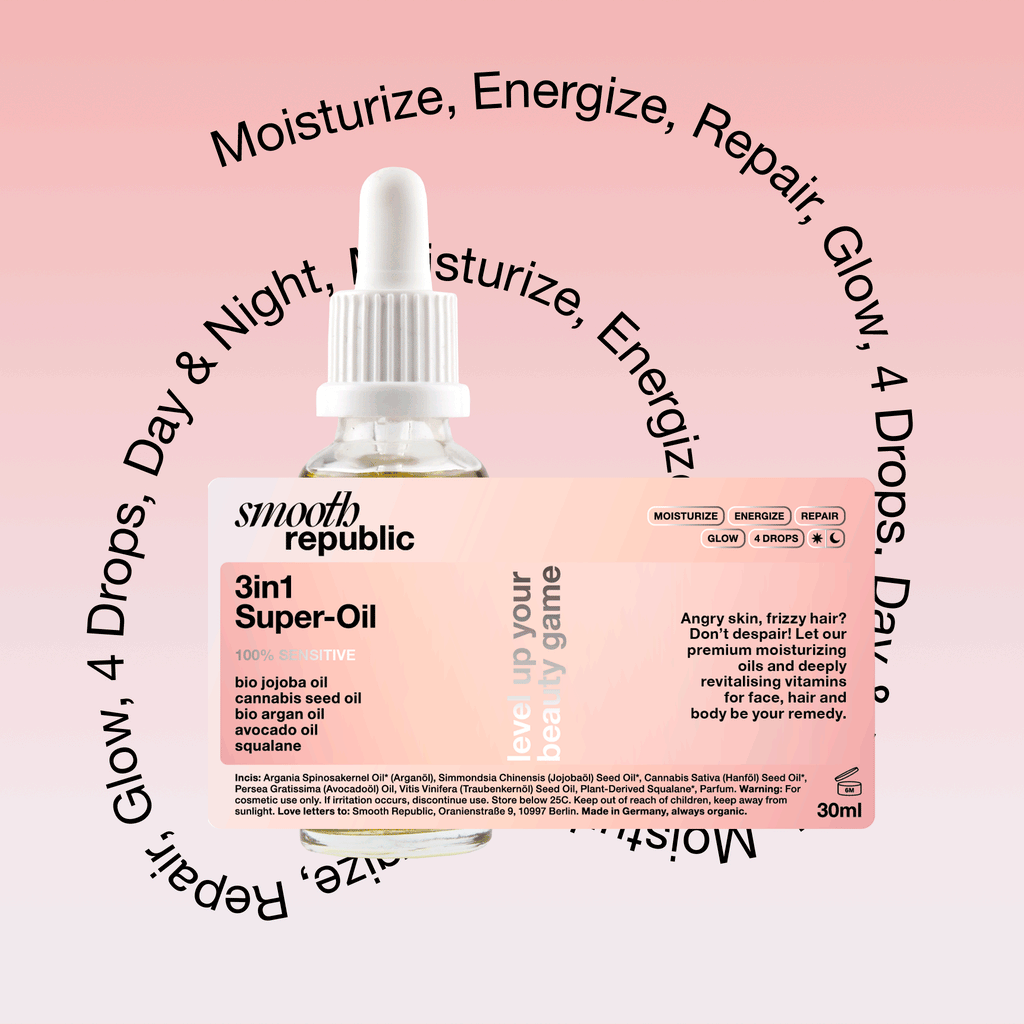 3 in 1 Super Gesichtssöl "Smooth Republic Series"